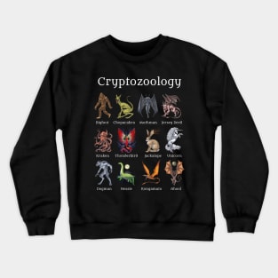 Cryptozoology Creatures Crewneck Sweatshirt